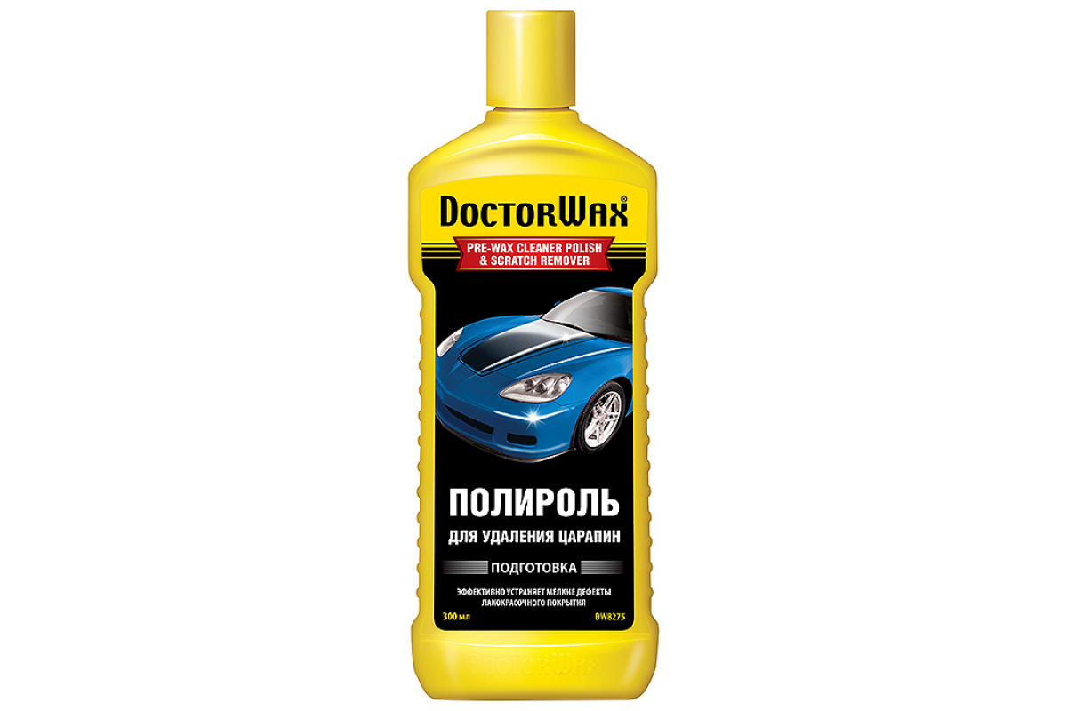 DW8275 — Полироль кузова Doctor Wax антицарапин 300 мл DOCTOR WAX