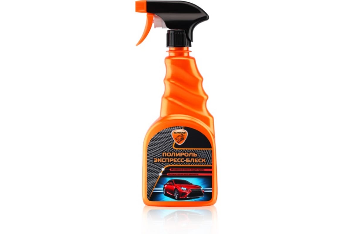 EL080301 — Полироль ELTRANS Экспресс Блеск для кузова, триггер-спрей, 500 мл EL-0803.01 ЭЛТРАНС