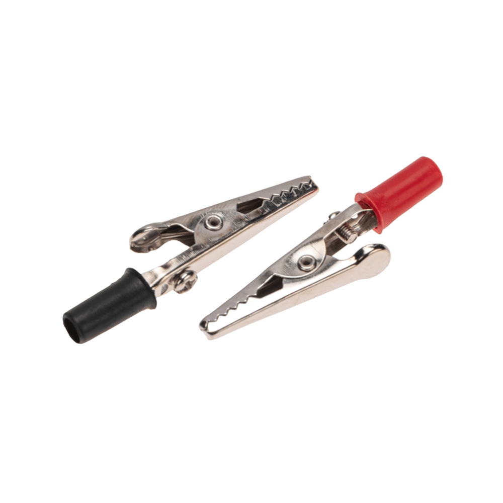 160009 — Зажим КРОКОДИЛ 15А 53мм красный+черный REXANT REXANT