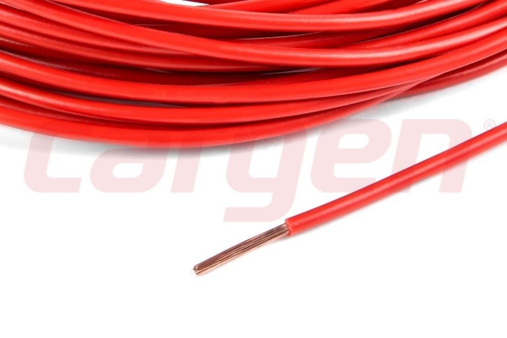 AX3521001 — Провод онтажный пвам сечение кв красный CARGEN