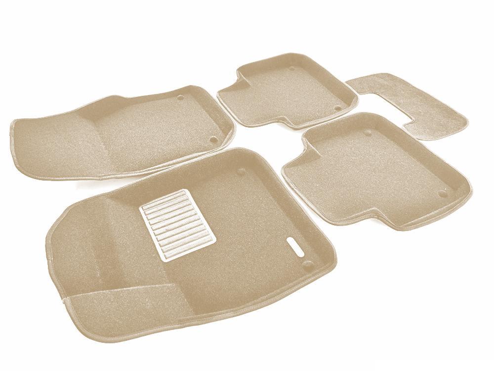 KLEVER0412800122112KH — Коврики в салон KLEVER PREMIUM JETTA VA3 2023 седан, 5шт. (текстиль, бежевые) / джетта ва3 AUTOFAMILY