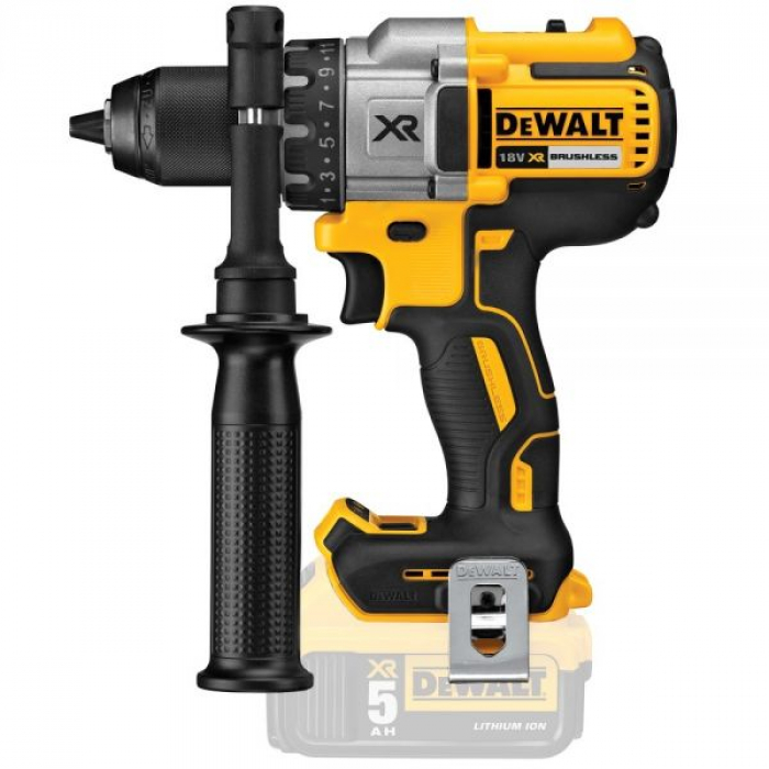 DCD991NTXJ — Аккумуляторная бесщеточная дрель-шуруповерт DeWALT, 18 В, 2000 об/мин, без АКБ и ЗУ в кейсе, DCD991NT DEWALT