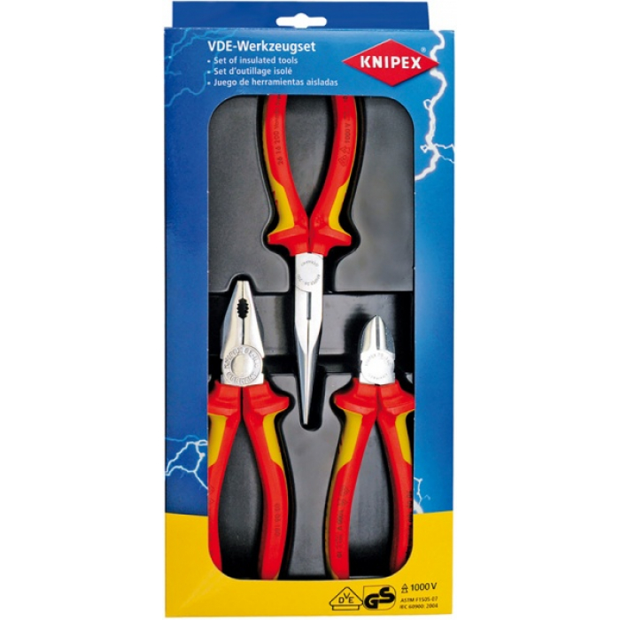 KN002012 — Набор инструментов электроизолированных KNIPEX KN-002012 KNIPEX