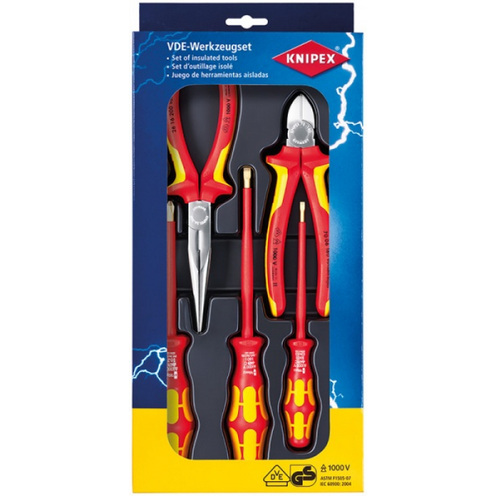 KN002013 — Набор инструментов электроизолированных KNIPEX KN-002013 KNIPEX