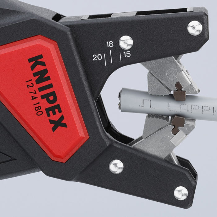 KN1274180SB — Инструмент для снятия изоляции KNIPEX KN-1274180SB KNIPEX