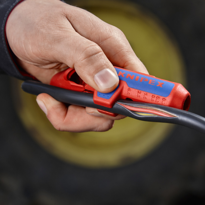KN169502SB — Инструмент для снятия изоляции для левшей KNIPEX KN-169502SB KNIPEX