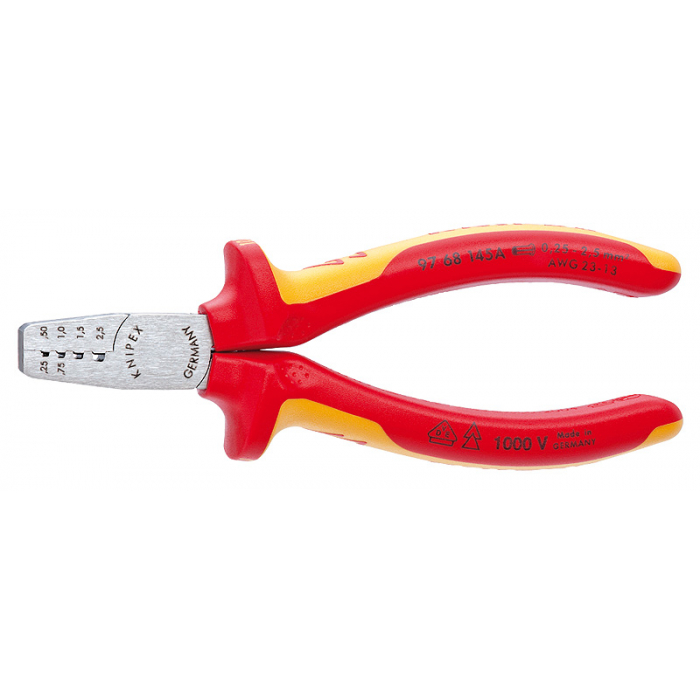 KN9768145A — Инструмент для обжима контактных гильз KNIPEX KN-9768145A KNIPEX