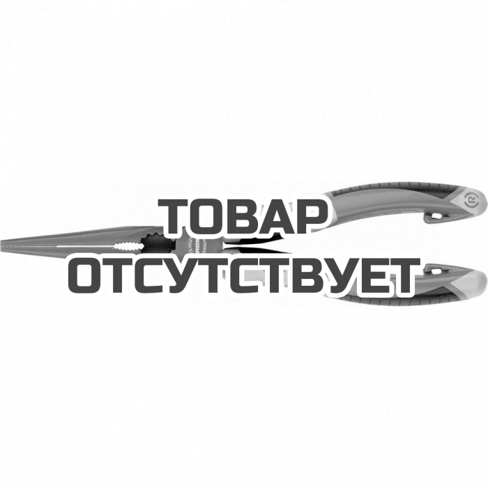 17171 — Длинногубцы GROSS прямые 205 мм, трехкомпонентные рукоятки GROSS