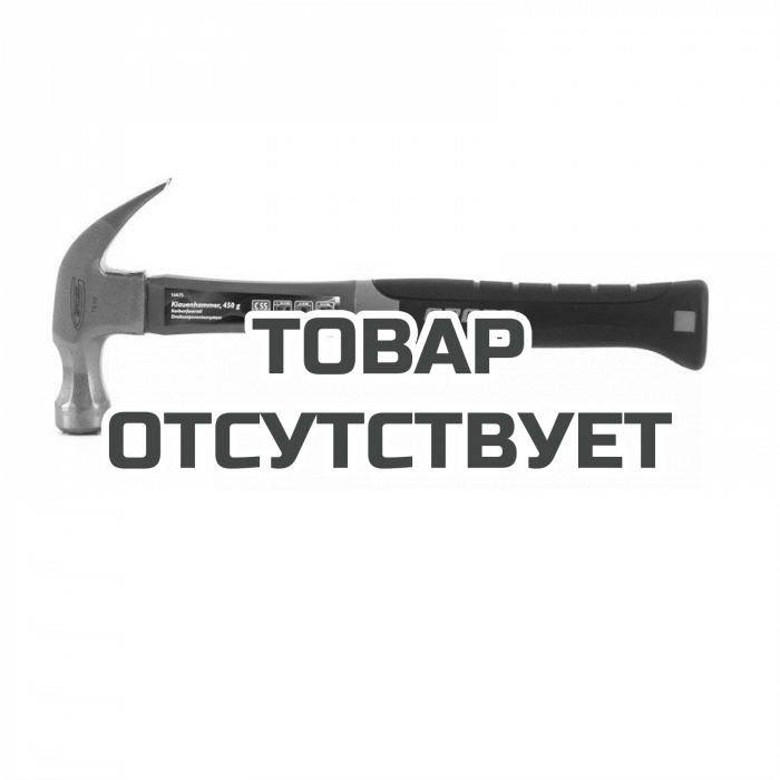 10475 — Молоток-гвоздодер GROSS, 450 г, фибергласовая трехкомпонентная рукоятка GROSS