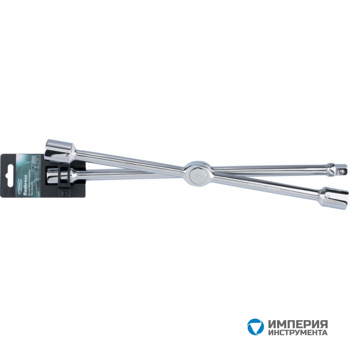 14250 — Ключ-крест баллонный, складной GROSS 17, 19, 21 мм и 1/2, 406 мм, хромированная GROSS