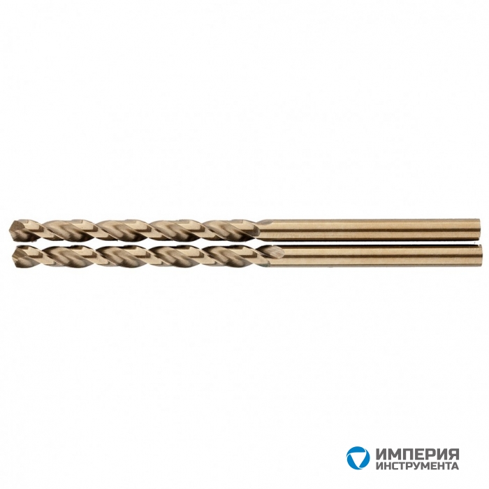 72309 — Сверло спиральное по металлу GROSS, 3,5 мм, HSS-Co, 2 шт GROSS