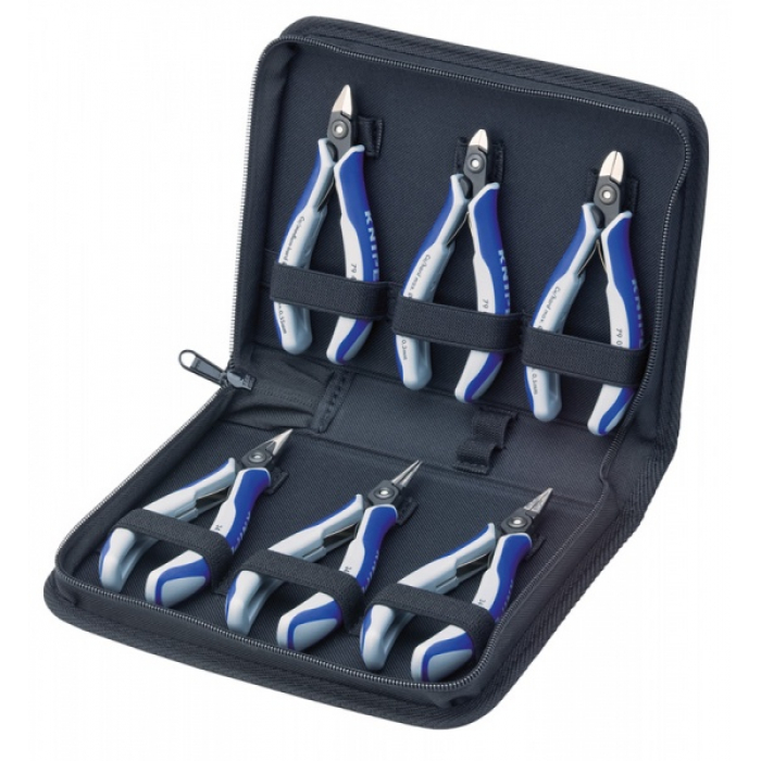 KN002016P — Набор плоскогубцев для работ с электронными компонентами KNIPEX KN-002016P KNIPEX