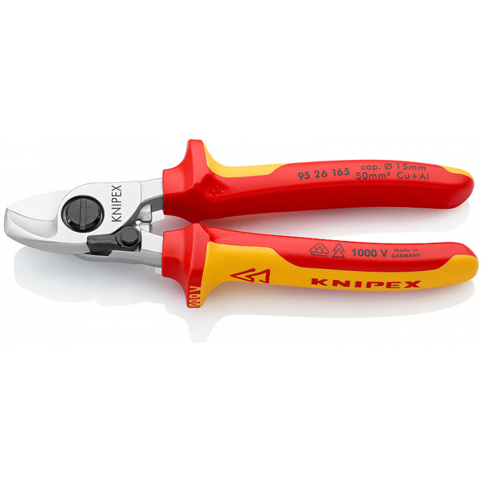 KN9526165SB — Ножницы для резки кабелей с раскрывающей пружиной KNIPEX KN-9526165SB KNIPEX