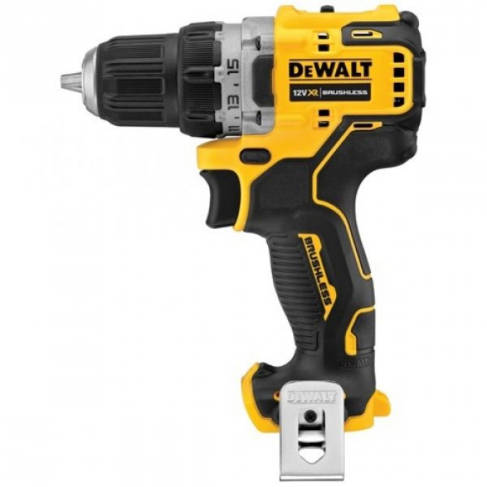 DCD701NXJ — Аккумуляторная безударная бесщеточная дрель-шуруповерт DeWALT DCD701N, 10.8 (12) В без АКБ и ЗУ DEWALT