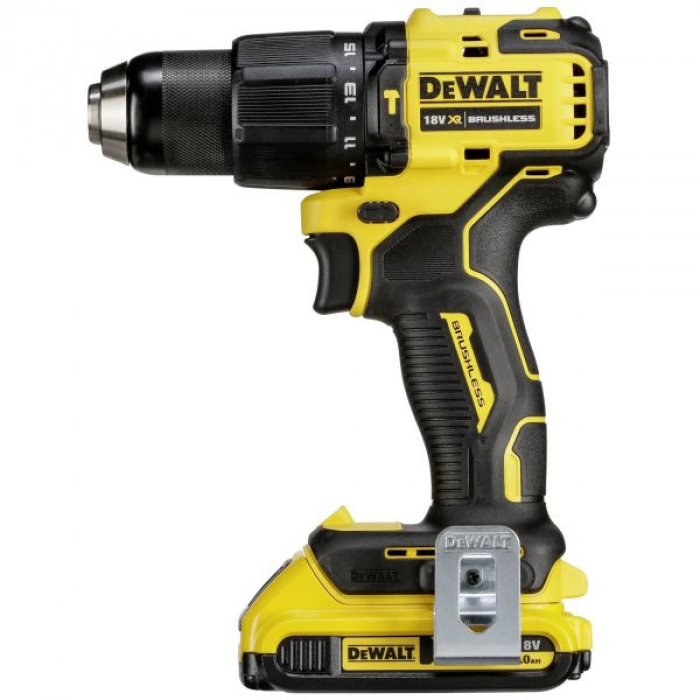 DCD709D2TQW — Аккумуляторная ударная дрель-шуруповерт DeWALT DCD709D2T DEWALT