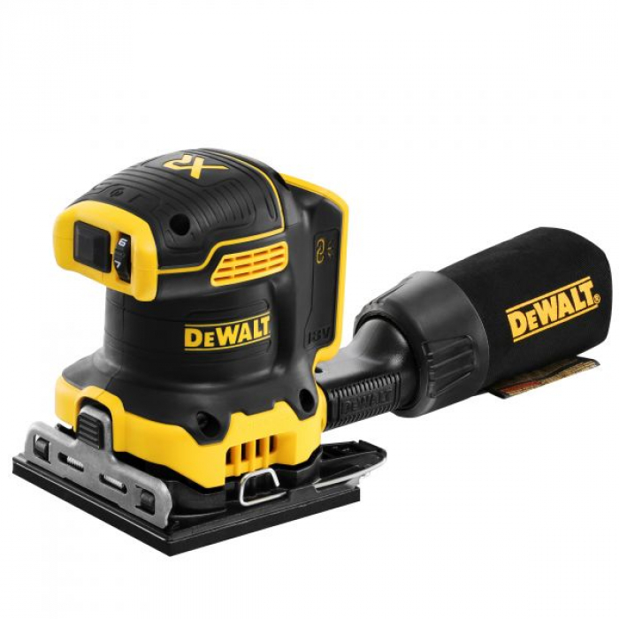 DCW200NXJ — Вибрационная шлифмашина DeWALT DCW200N, 18В, без аккумулятора и зарядного устройства DEWALT