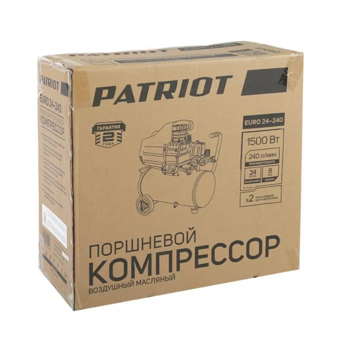 525306365 — Компрессор поршневой масляный Patriot EURO 24-240 PATRIOT
