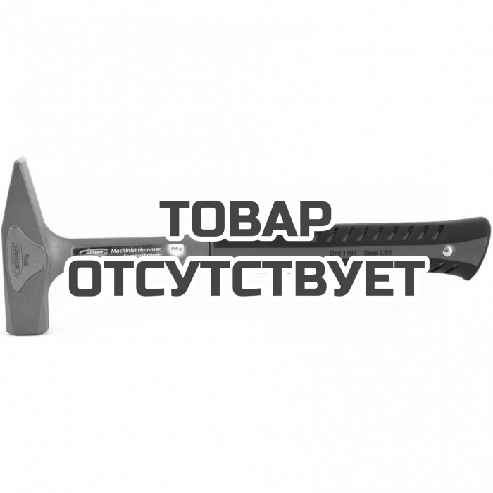 10402 — Молоток слесарный, цельнокованый, трехкомпонентная рукоятка Gross 500 г  GROSS