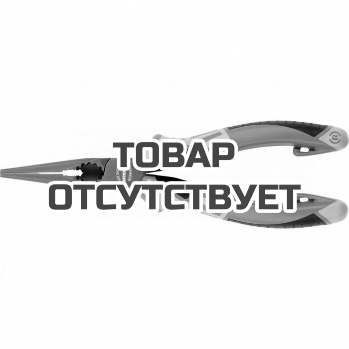 17170 — Длинногубцы прямые GROSS 170 мм, трехкомпонентные рукоятки GROSS