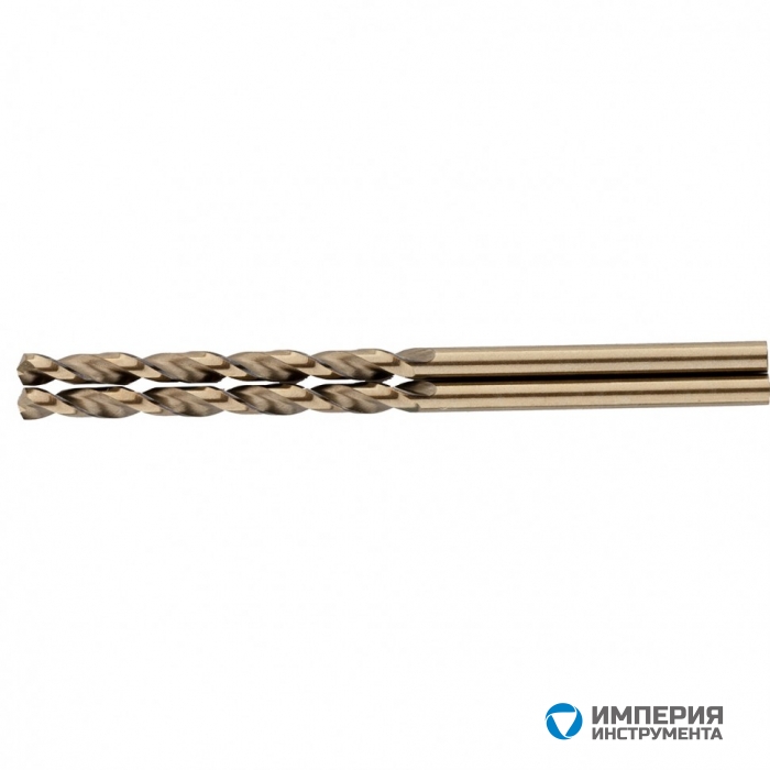 72304 — Сверло спиральное по металлу GROSS, 2,5 мм, HSS-Co, 2 шт GROSS