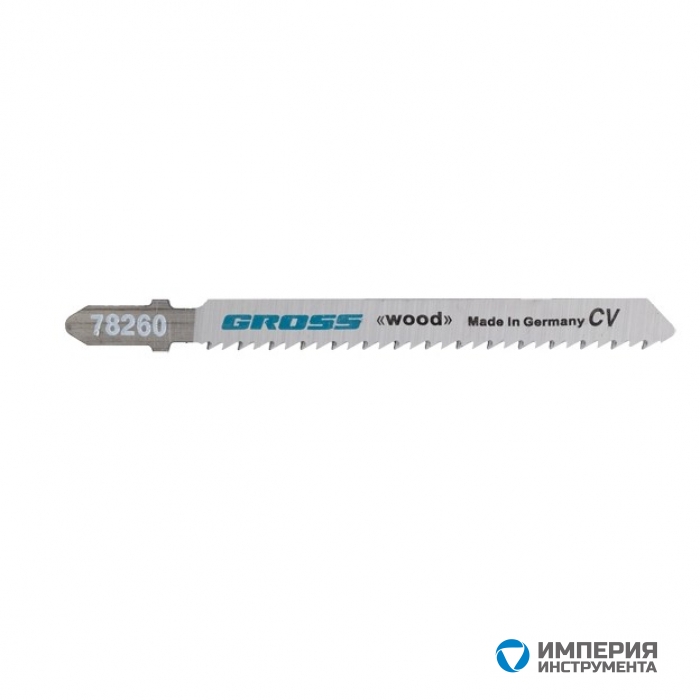 78260 — Полотна для электролобзика по дереву GROSS, 2 шт, ( 3101-T101B ) GROSS