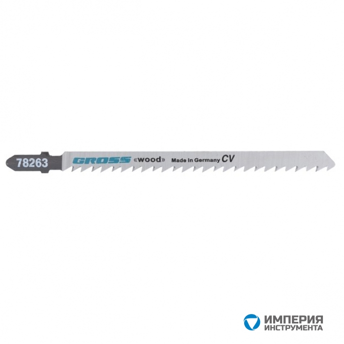 78263 — Полотна для электролобзика по дереву GROSS, 2 шт, ( 3103L-T301DL ) GROSS