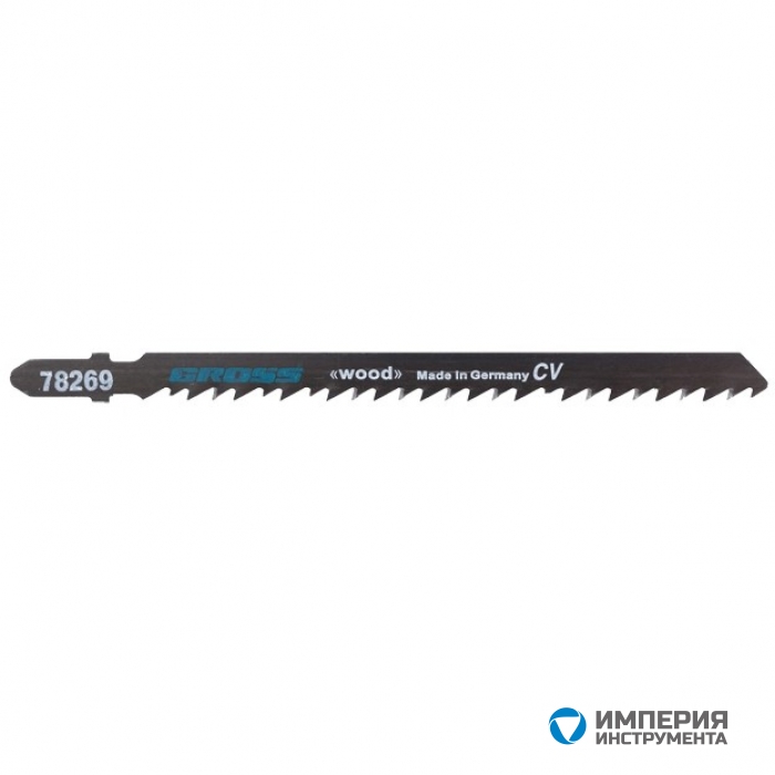 78269 — Полотна для электролобзика по дереву GROSS, 2 шт, ( 3104L-T144DL ) GROSS