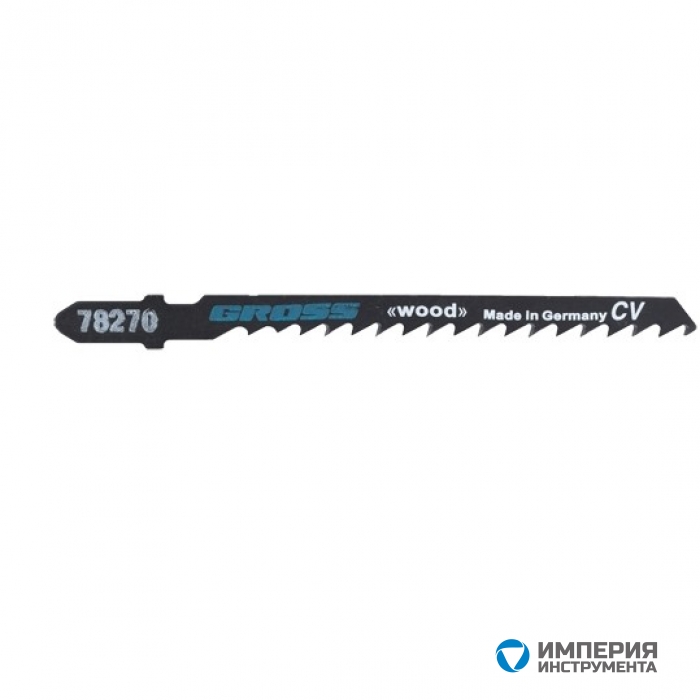 78270 — Полотна для электролобзика по дереву GROSS, 2 шт, ( 3105-T244D ) GROSS
