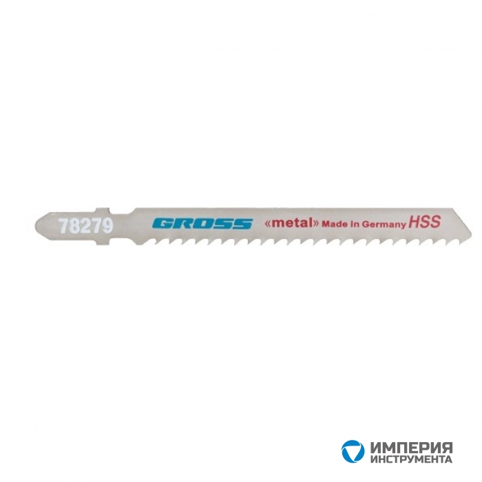 78279 — Полотна для электролобзика по металлу GROSS, 2 шт, ( 3118-T127D ) GROSS