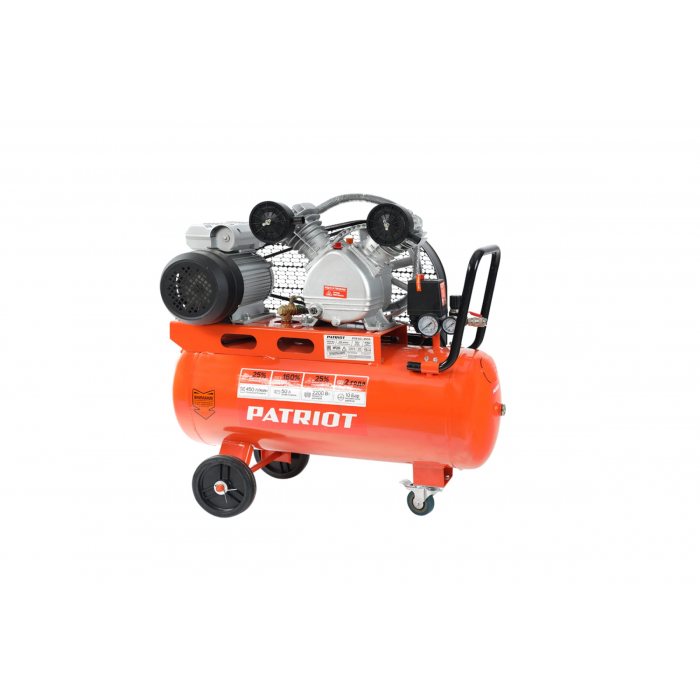 525306325 — Компрессор поршневой ременной Patriot PTR 50-450 A PATRIOT