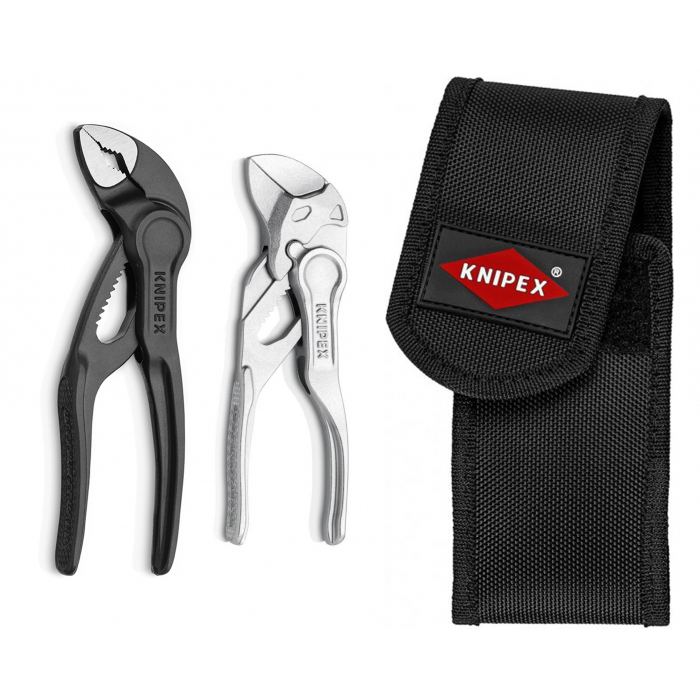KN002072V04XS — Набор мини-клещей в поясной сумке для инструментов KNIPEX KN-002072V04XS KNIPEX