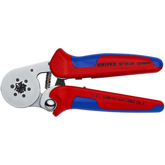 KN975514 — Инструмент для тетрагональной опрессовки точеных контактов KNIPEX KN-975514 KNIPEX