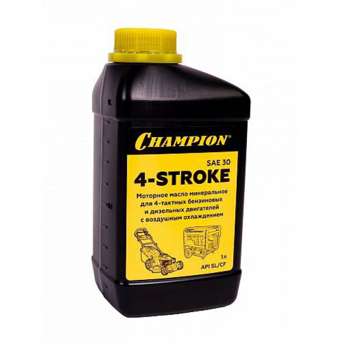 952852 — Масло 4-тактное минеральное Champion SAE30 1л CHAMPION