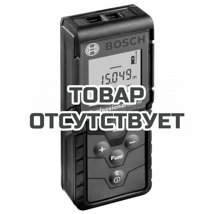 601072900 — Лазерный дальномер Bosch GLM 40 BOSCH