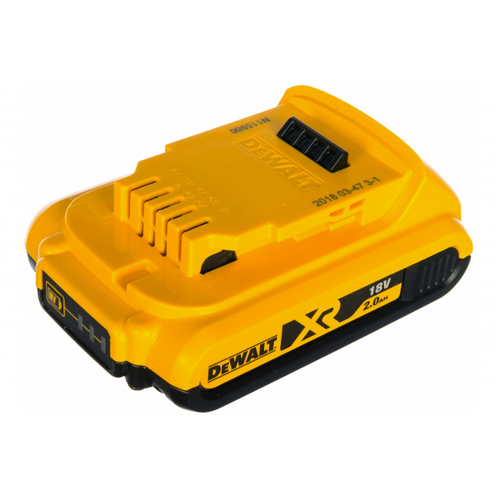 DCB183XJ — Аккумулятор DeWALT, Li-Ion, 18 B, 2 Ач, DCB183 DEWALT