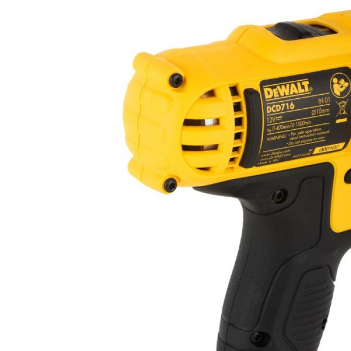 DCD716D2KS — Аккумуляторная ударная дрель-шуруповерт DeWALT DCD716D2, 10.8 (12) В DEWALT