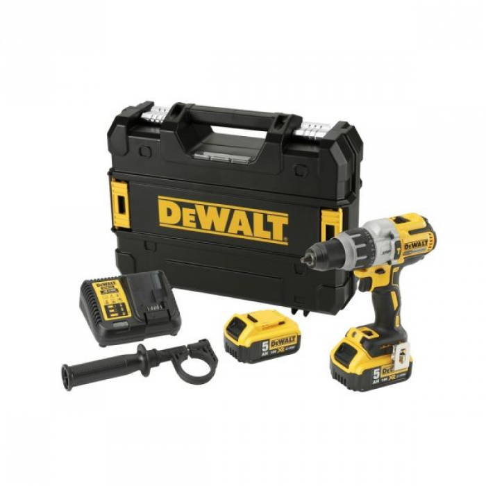 DCD996P2QW — Аккумуляторная ударная дрель-шуруповерт DeWALT XRP DCD996P2, 820 Вт, 18 В, XR DEWALT
