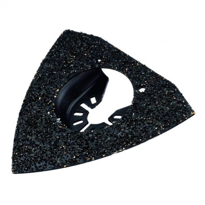 DT20719QZ — Насадка для мультитул DeWALT DT20719, шлифовальная поверхность грубая карбидная крошка по твердому клею для плитки DEWALT