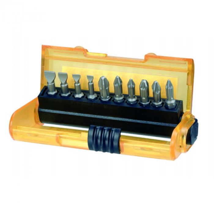 DT7915QZ — Набор бит DeWALT HIGH PERFORMANCE DT7915, 25 мм, в тонком карманном чехле, 11 шт. DEWALT