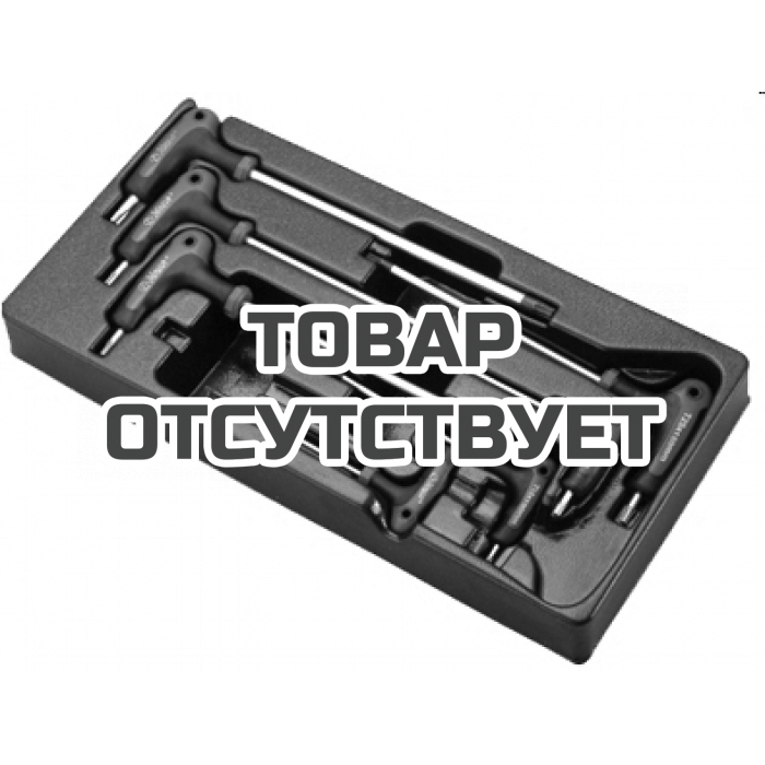 TT19 — Комплект L-образных ключей TORX Hans в ложементе TT-19 HANS PRIES
