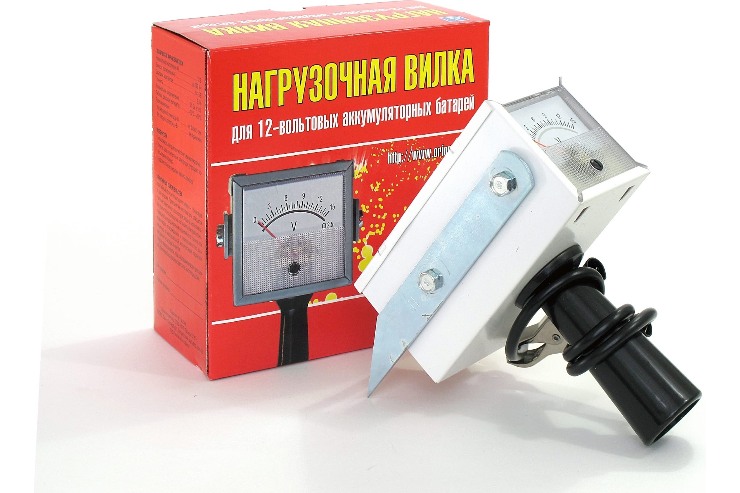 2001 — Вилка нагрузочная HB-01 (для проверки АКБ, 100А) ВЫМПЕЛ