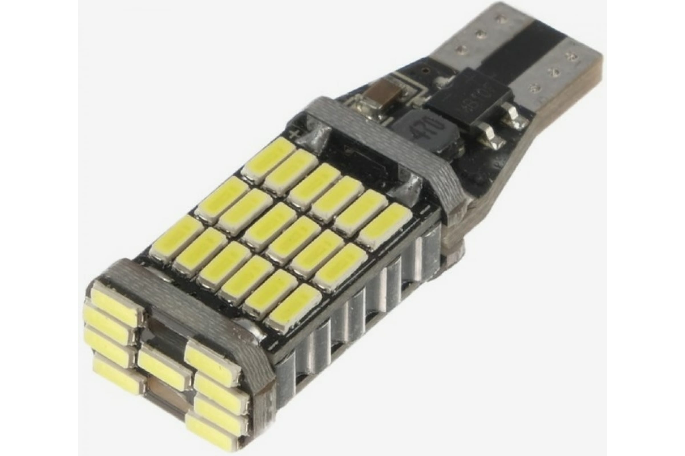 4777398 — Светодиодная автолампа СИМАЛЕНД T10 W5W, 3 Вт, 45 LED, свечение белое 4777398 СИМАЛЕНД