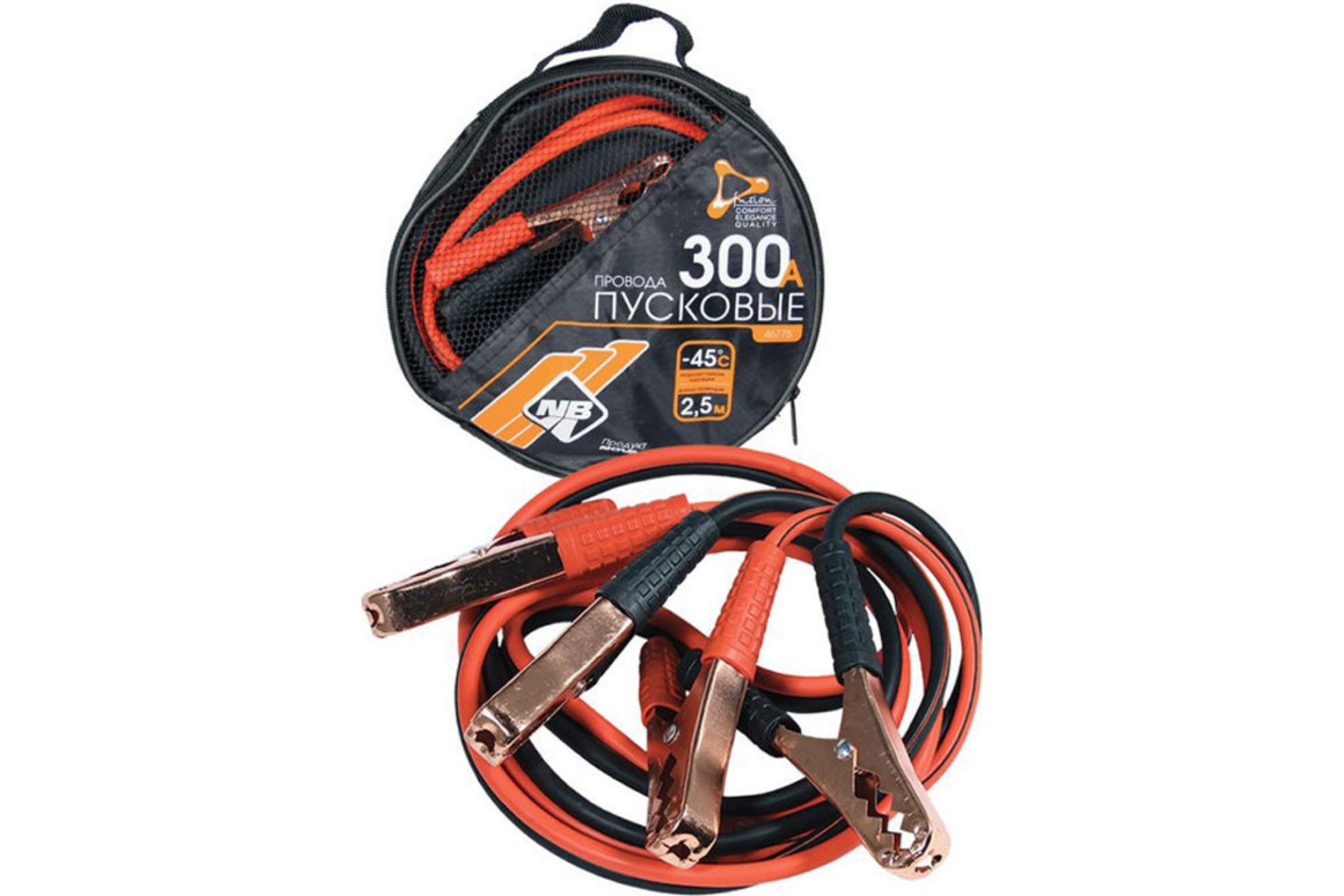 46775 — Провода пусковые NOVA BRIGHT