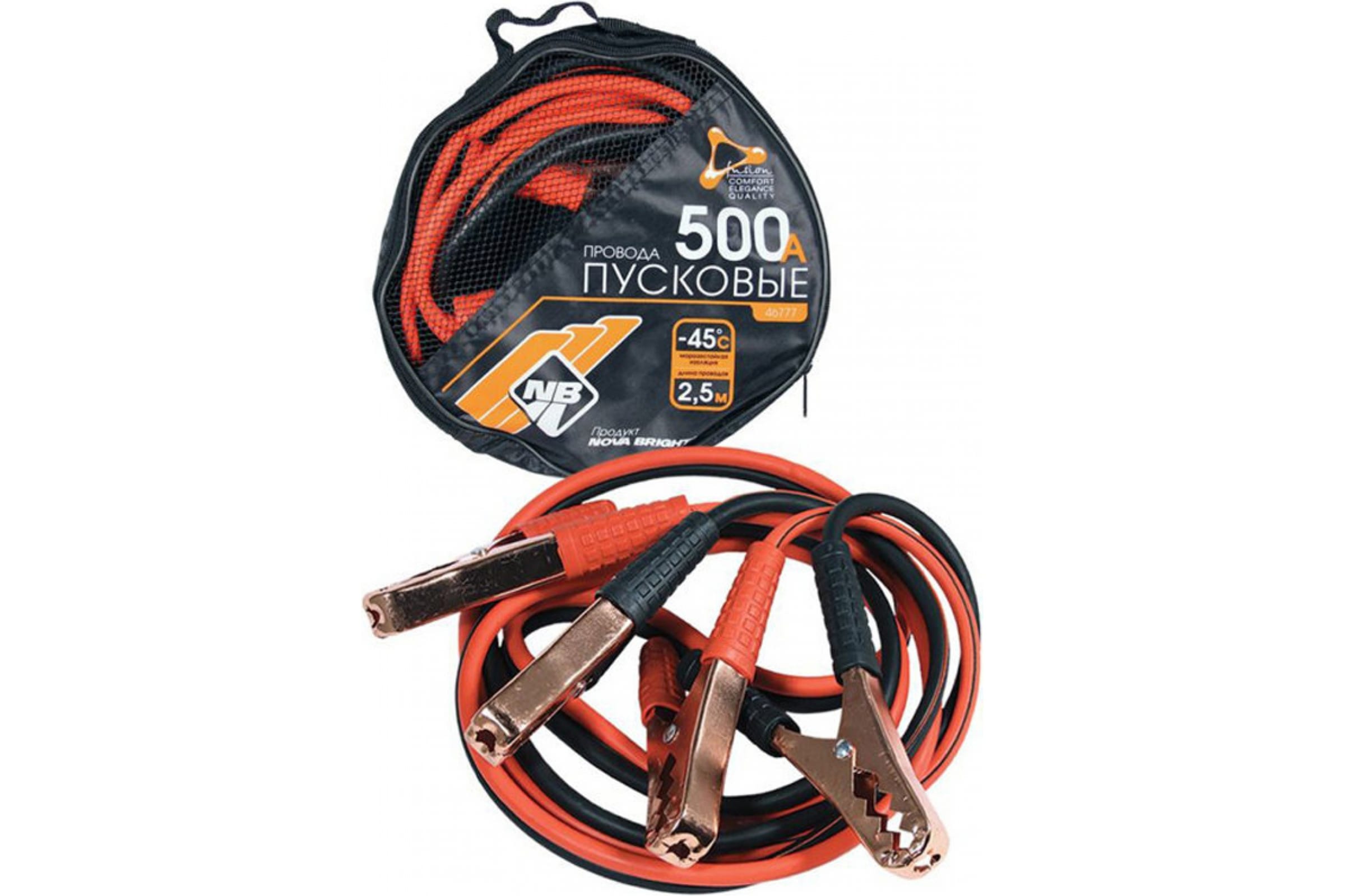46777 — Провода пусковые NOVA BRIGHT