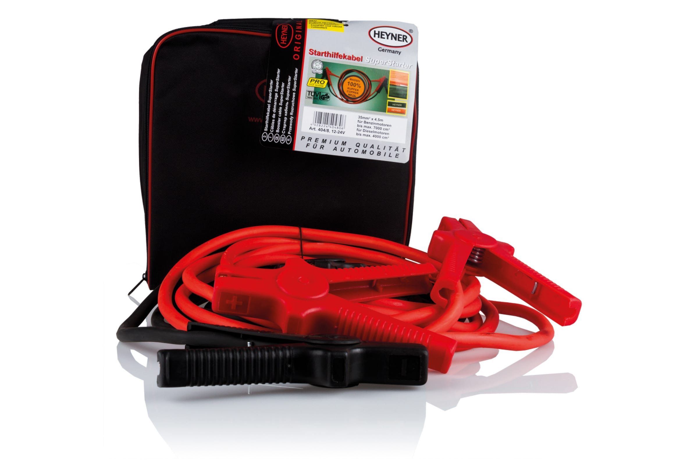 800 — Стартерные кабели Heyner 35qmm 4,5 м 404 800 HEYNER