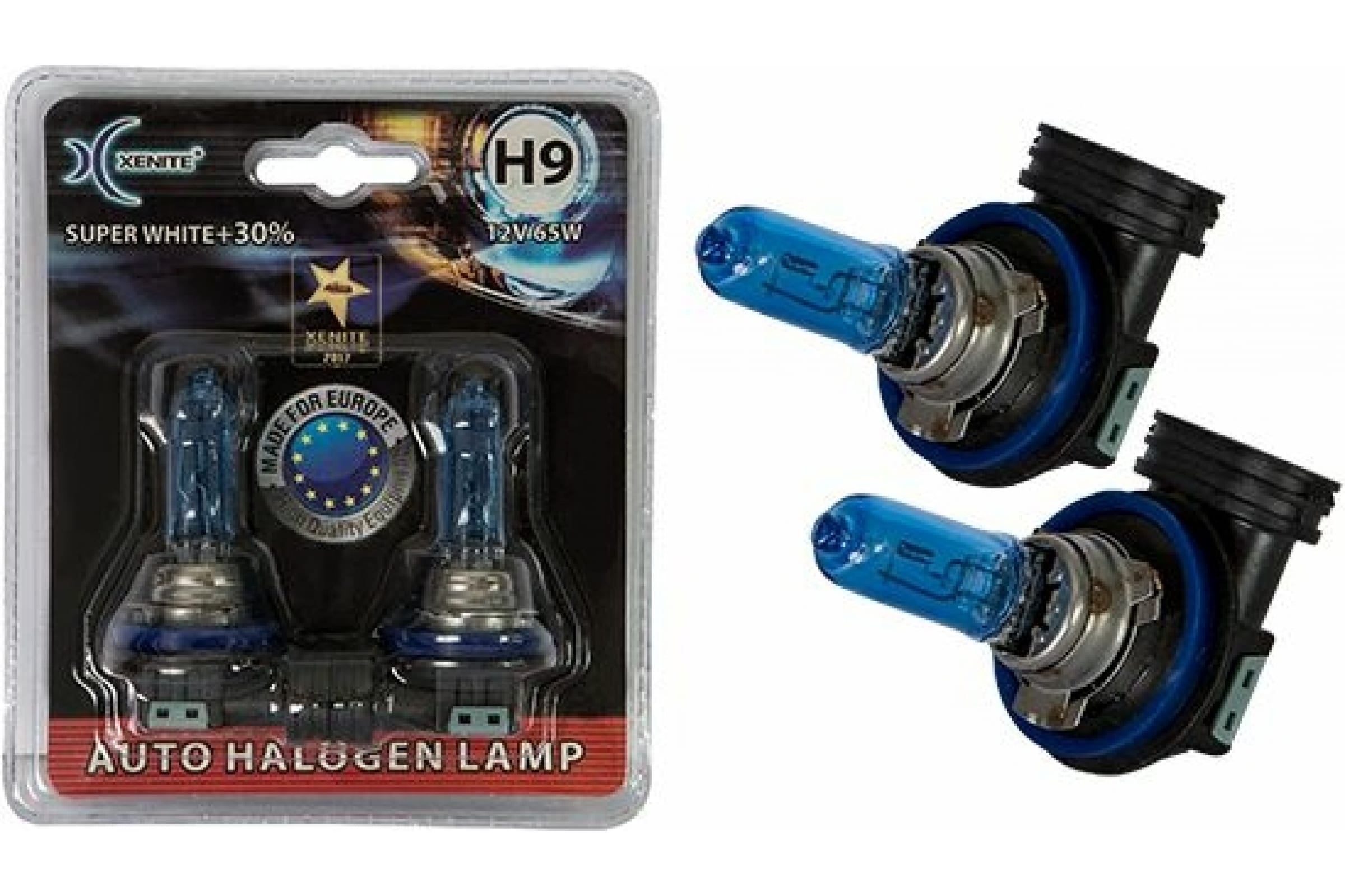 1007048 — Галогенныеампы блистер  XENITE