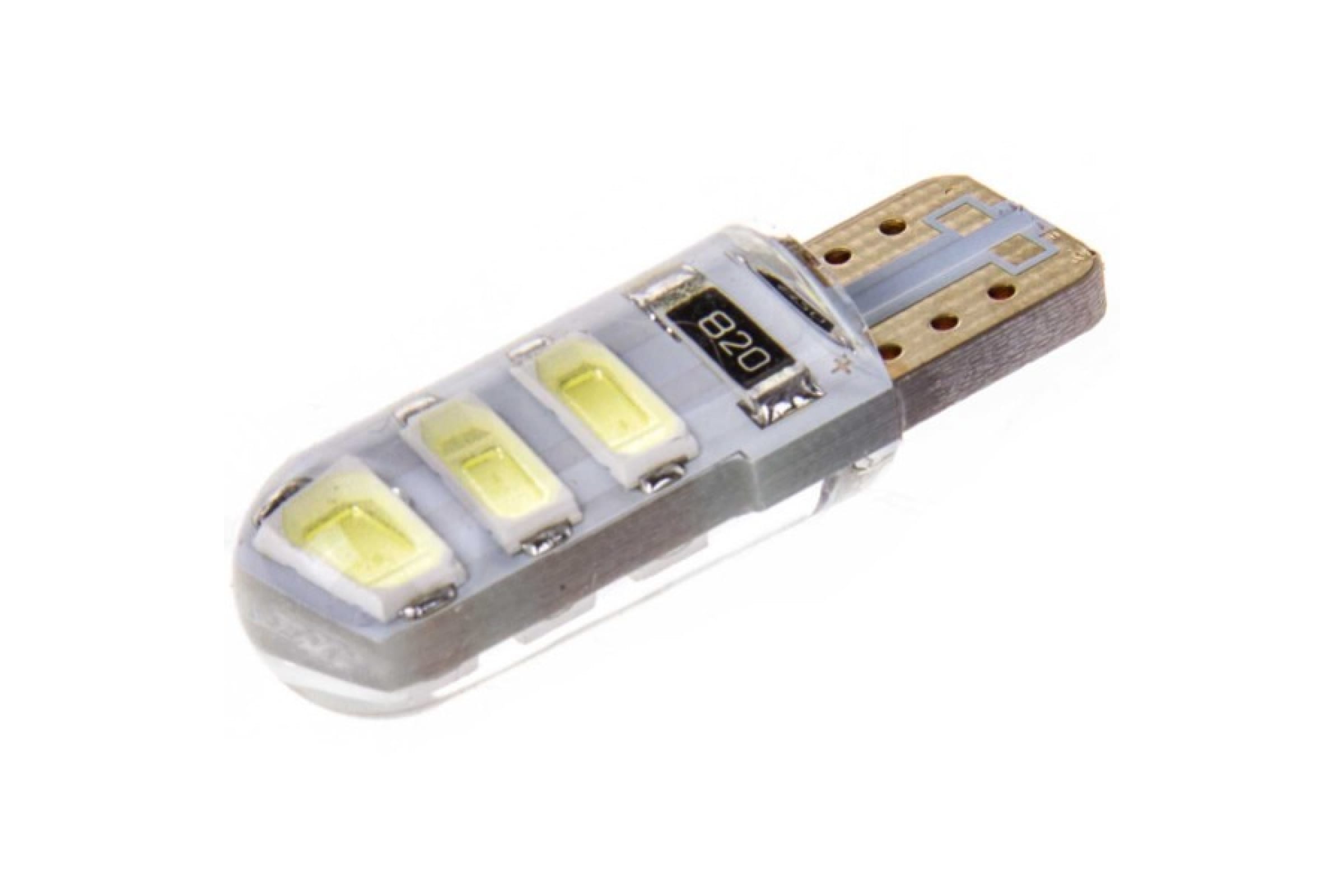 S08201075 — Лампа конт диода без цоколя белая габариты номеркоршт SKYWAY