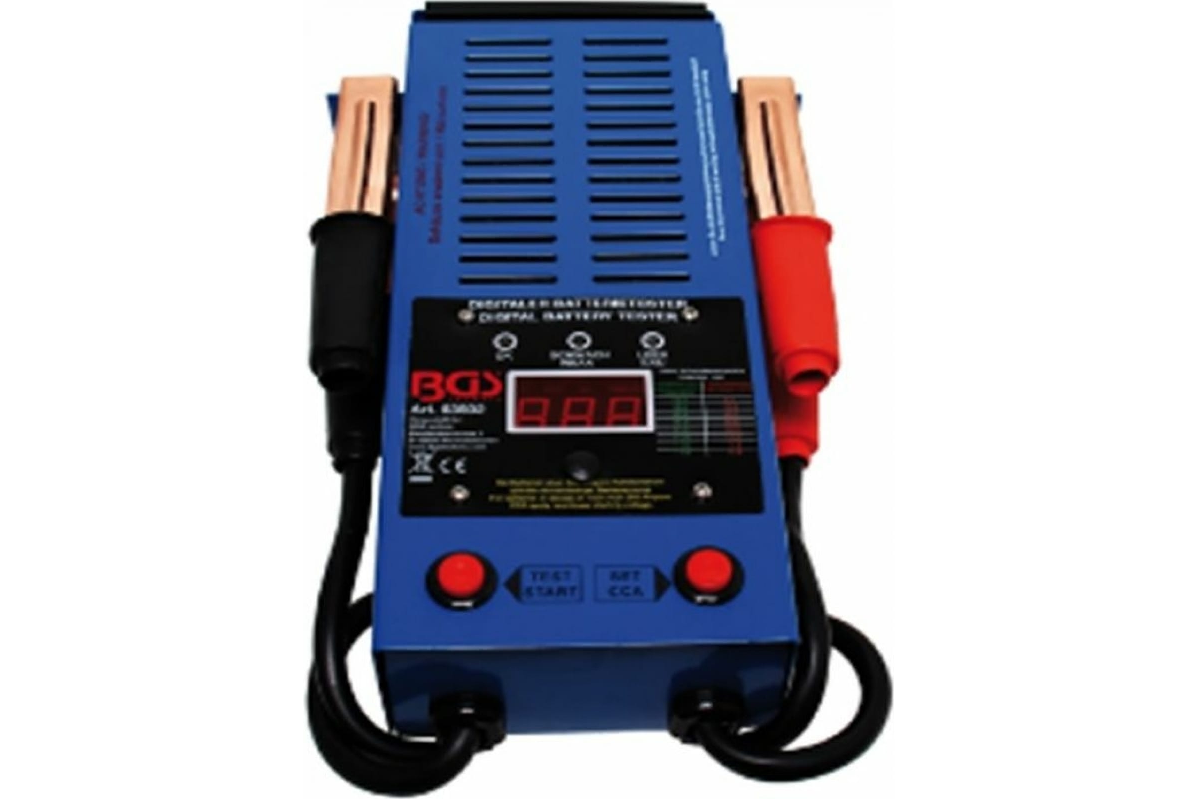 F8311A — Тестер аккумуляторных батарей цифровой (12V, 125А) FORSAGE