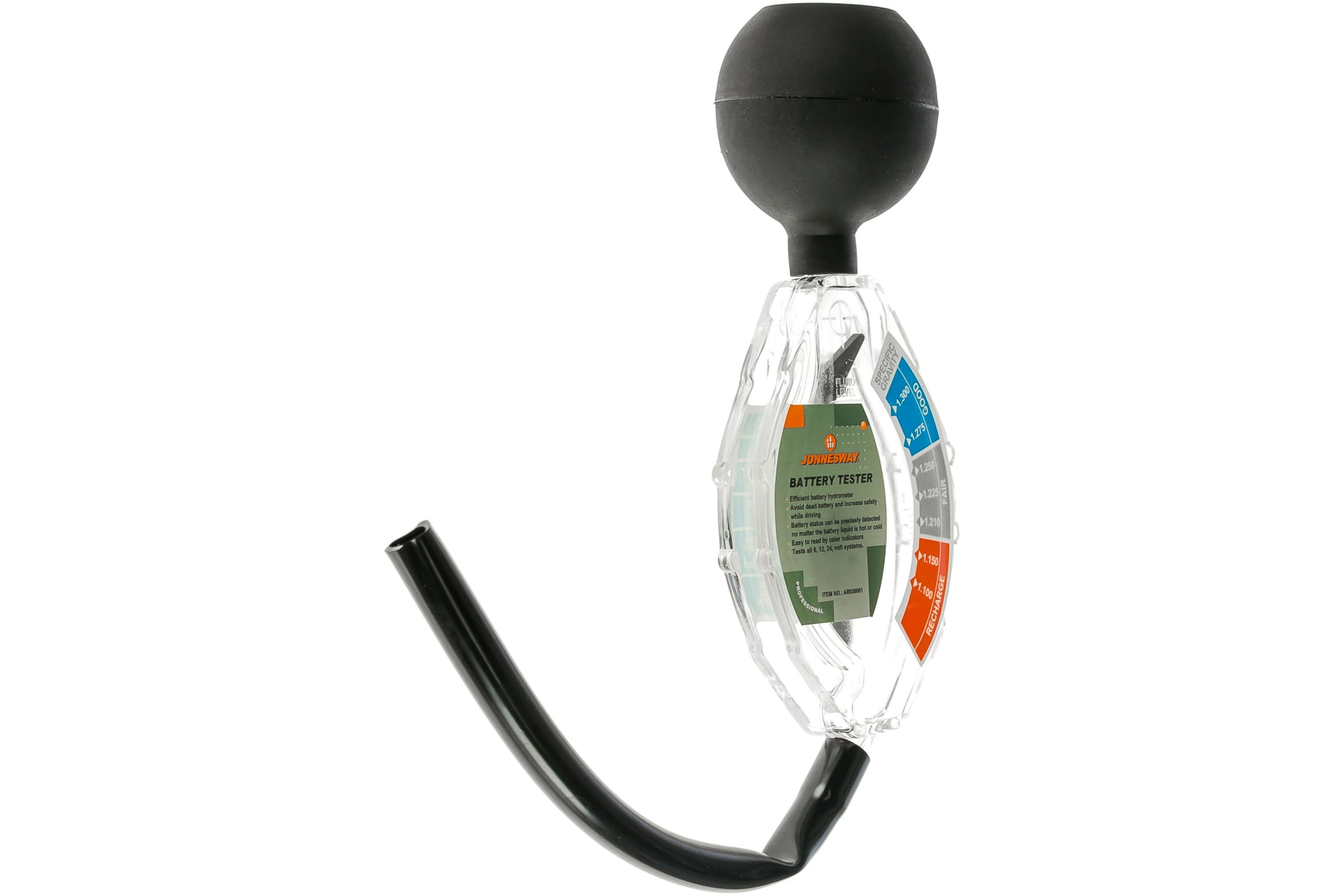 AR030001 — AR030001 Ареометр электролита аккумулятора JONNESWAY