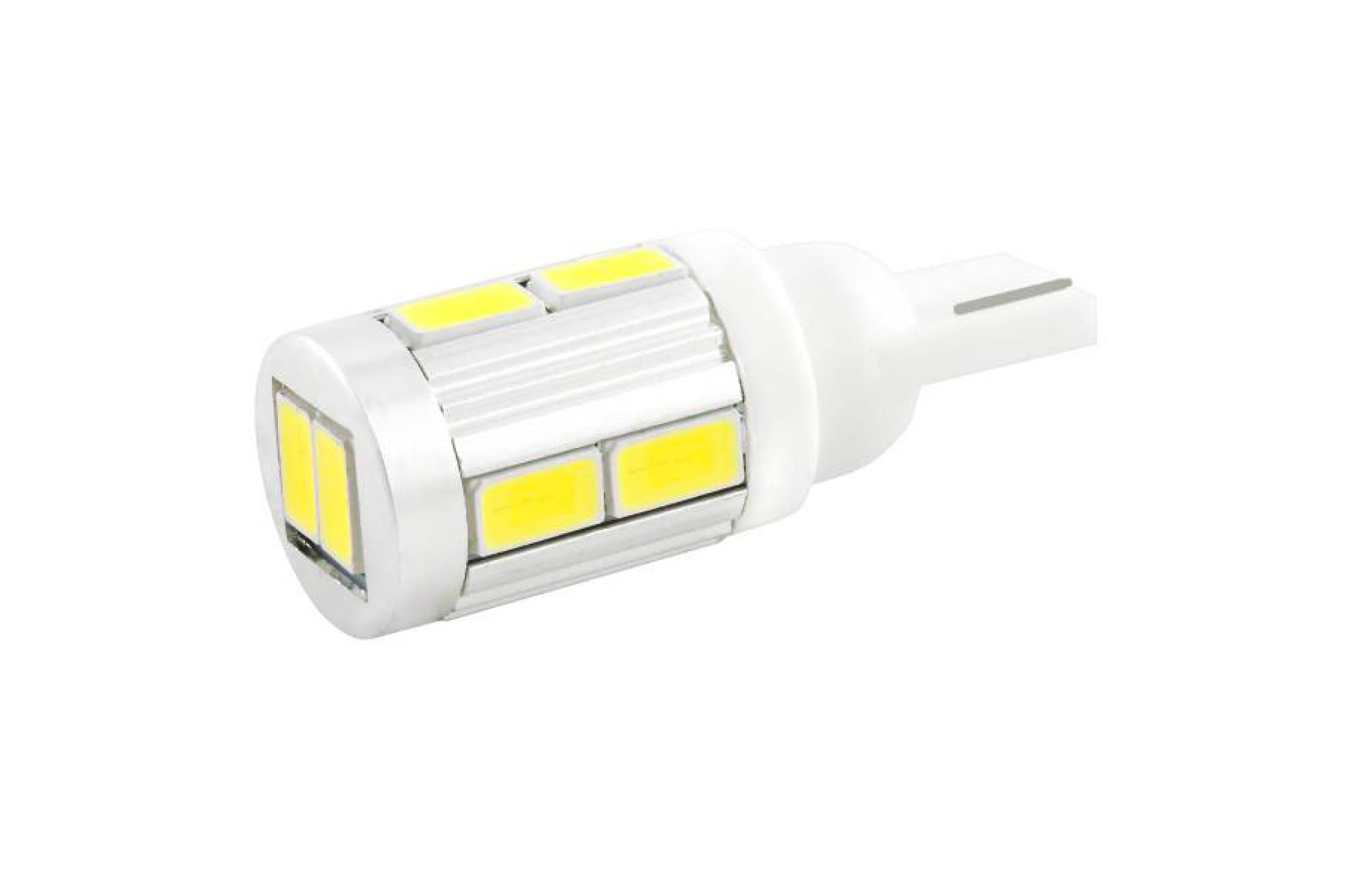 S08201106 — Автолампа диод T10 W5W 10 SMD диодов 1-контурная без цоколя белая SKYWAY S08201106 SKYWAY